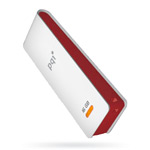 USB ����-���� - PQI Traveling Disk i221 White-Red - 4Gb